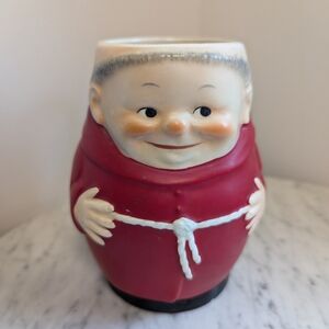 Vintage Goebel Red Cardinal Friar Tuck Monk Beer Stein